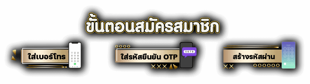 ขั้นตอนการสมัครสมาชิก